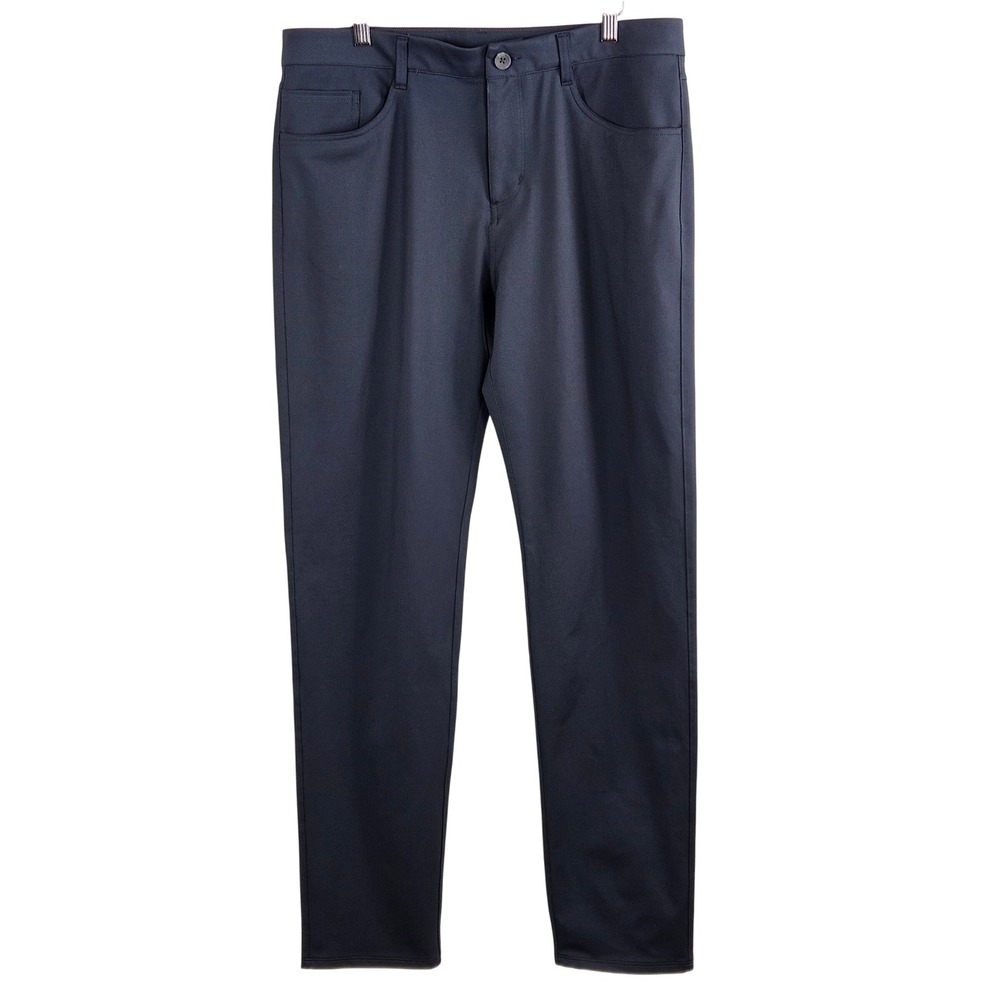 Vuori Meta Pant Mens 33 (35) x 31 Charcoal Grey Technical Trousers